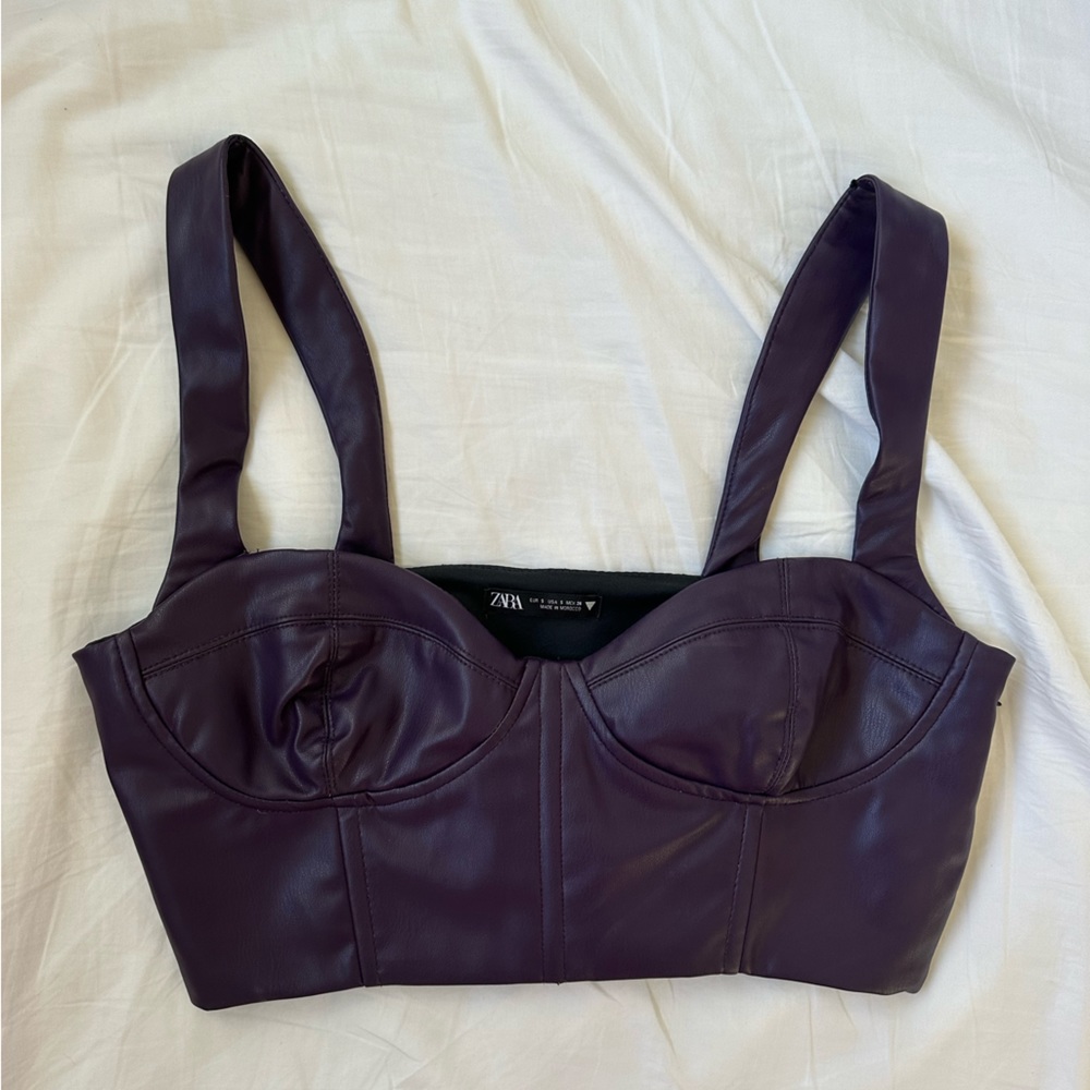 Leather Top - Picture 4 of 10
